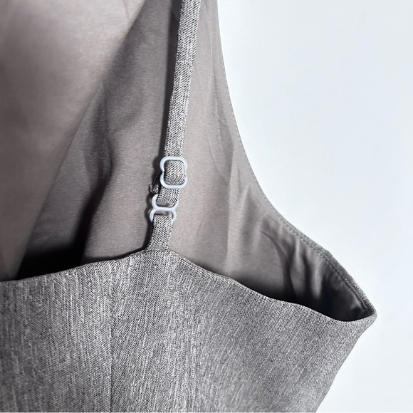 MARE MARE Anthropologie A-Line Slip Dress Taupe Gray Brown Size L NWT - Picture 10 of 13